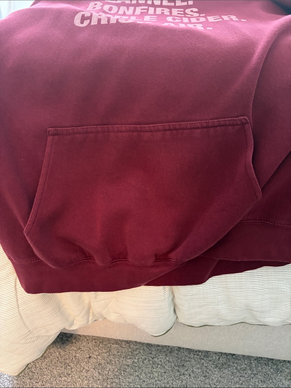Maroon Fall Sweatshirt - Picture 5 of 6
